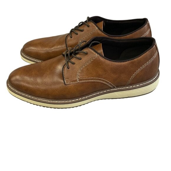 NWOB Steve Madden P- Jansen Men\'s Size 13M Brown Oxford Dress Shoes main image 5